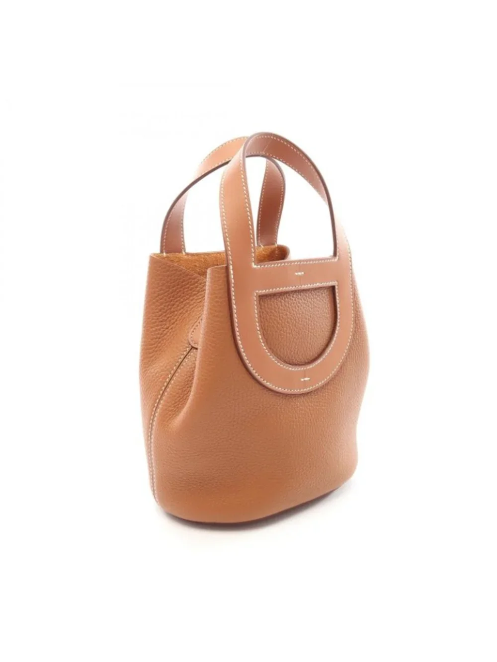 Hermes Handbag in the Loop 18 Gold
